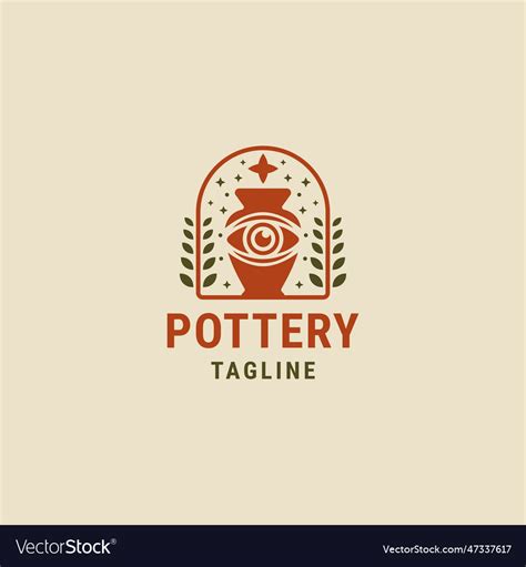 Pottery logo Royalty Free Vector Image - VectorStock