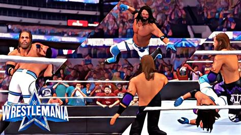 Edge Vs Aj Styles Wrestlemania Highlights Wwe Gameplay Subscribe