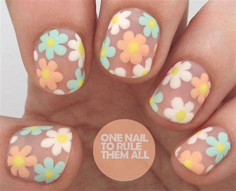 15 Spring Flower Nail Art Designs Concepts Trends And Stickers 2015