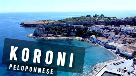 Koroni by drone, Peloponnese | GREECE 🇬🇷 - YouTube