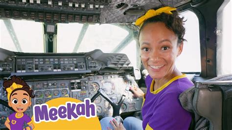 Meekah Faces Her Fear Meekah Becomes A Pilot Blippi And Meekah