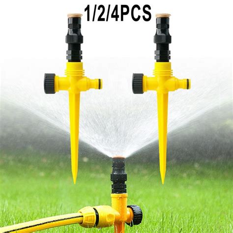 Rotation Auto Irrigation System Garden Lawn Sprinkler Patio Save