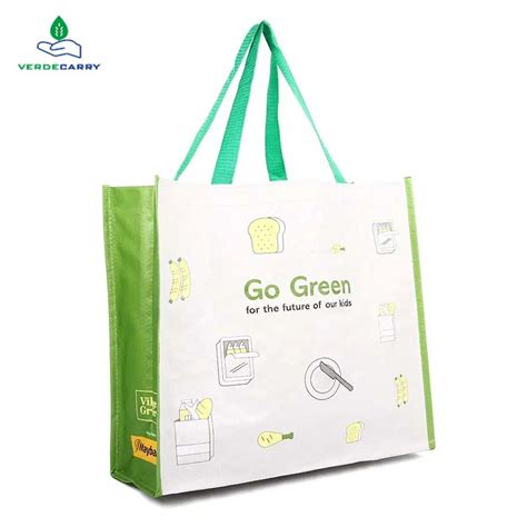 Promotional Eco Friendly Recycled Handled Non Woven Shopping Bag With