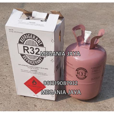 Jual FREON AC R32 REFRIGERANT TABUNG 10 KG. FREON R32 - Jakarta Utara - Megania Jaya | Tokopedia