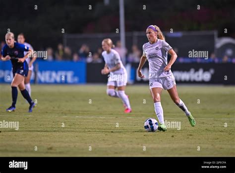 August 13 2022 Orlando Pride Midfielder Mikayla Cluff 16 During A