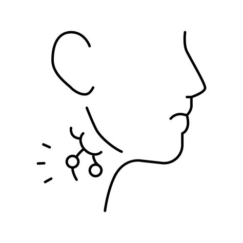 Unprotected Sex Hiv Transmission Line Icon Vector Illustration