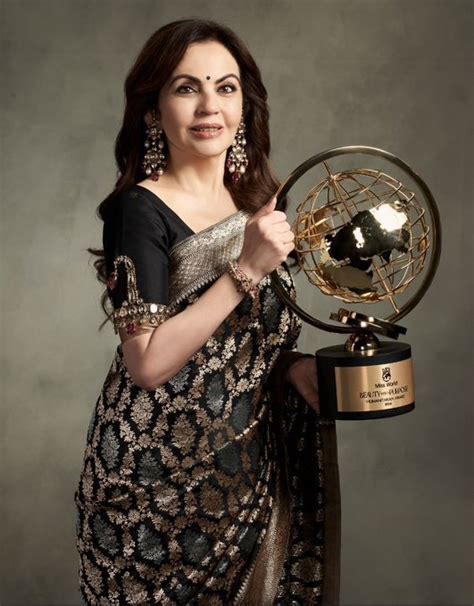 Reliance Foundation Founder Chairperson Mrs Nita Ambani Received The