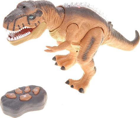 PowerTRC Juguete T Rex de dinosaurio a control remoto para niños