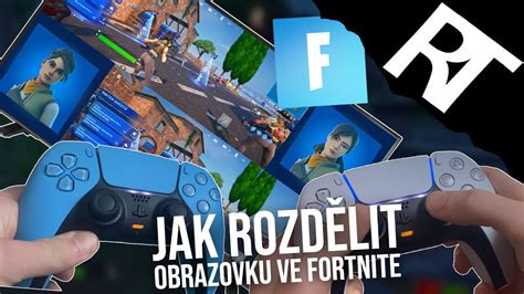 Jak Hr T Fortnite Ve Dvou Na Ps Fortnite Split Screen Jak Rozd Lit