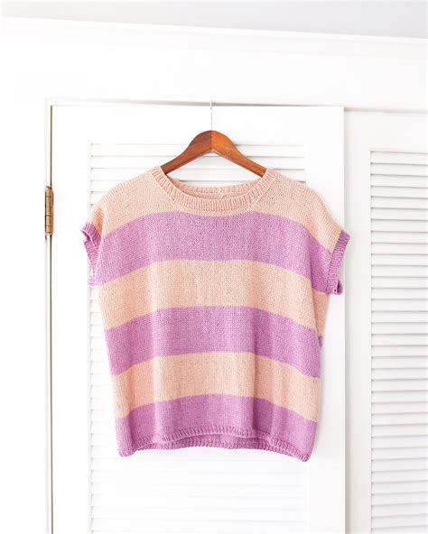 Free Easy Knit Sweater Pattern The Seacrest Tee — Ashley Lillis