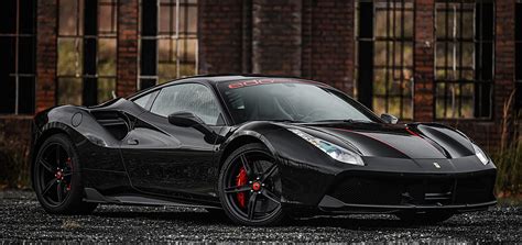 Black on Black Ferrari 488 GTB by Edo Competition - GTspirit