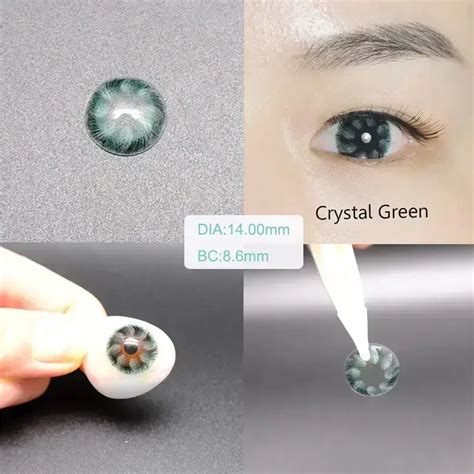 Crystal Green Contact Lenses Branclear Colored Contacts Official Wholesale