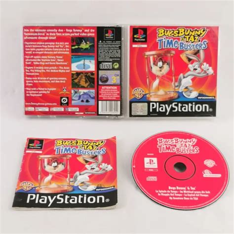 BUGS BUNNY & Taz Time Busters PS1 PlayStation 1 Complete PAL £39.99 ...