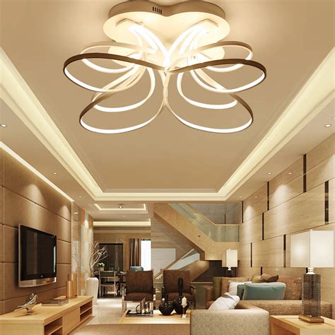 Led Nordic Iron Aluminum Acrylic Minimalism Led Lampled Lightceiling Lightsled Ceiling Light