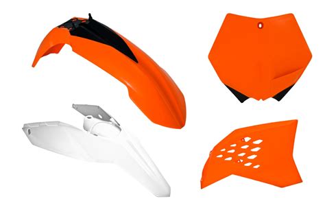 Plastic Kit Ktm Sx Sxf 125 250 450 500 From 2007 To 2010 Exc Excf 125