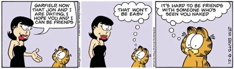 Garfield Permanent Monday The Naked And The Vet