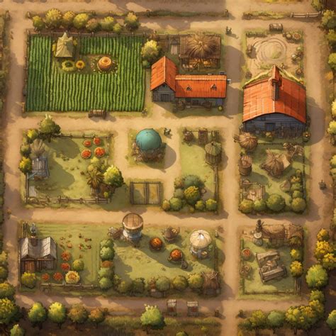 Farm Battle Maps Dnd Battle Map Pathfinder D D Battlemap