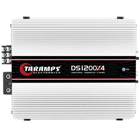 Modulo Amplificador Digital Taramps Ts 1200x4 4 Canais 1440 Watts Rms