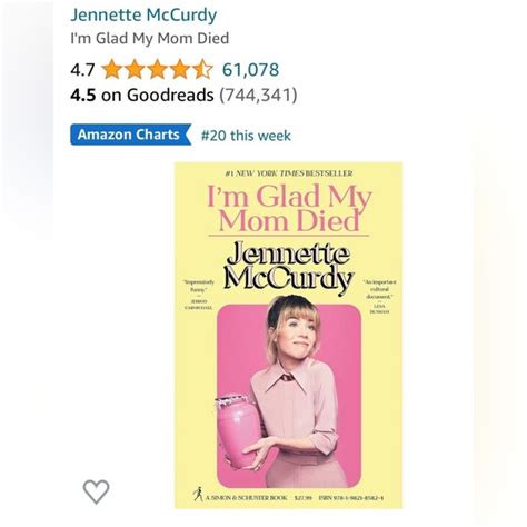 Other Hardcover Im Glad My Mom Died By Jennette Mccurdy Poshmark