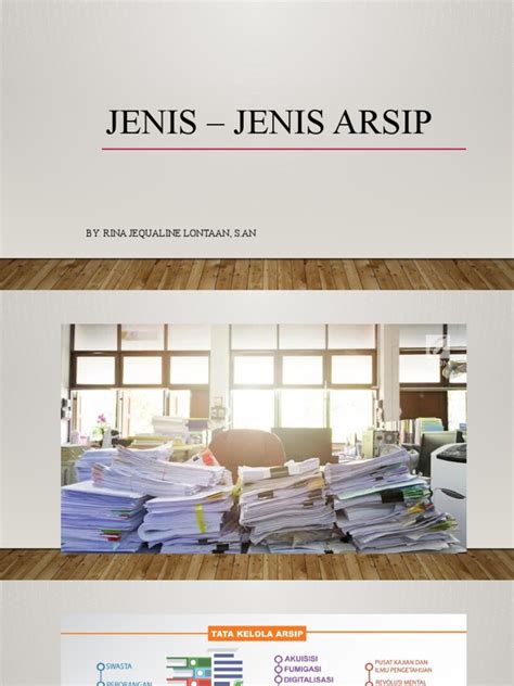 Jenis Jenis Arsip Pdf