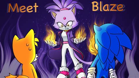 Sonic Meets Blaze The Cat Comic Dub Youtube