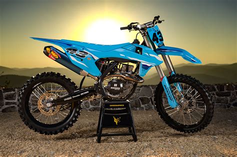 Ktm Legacy Graphics Kit Sky Blue Omxgraphics