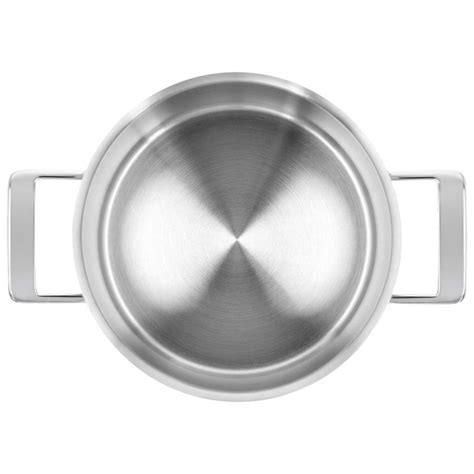 Demeyere Silver 7 Casserole Inox 24 Cm 5 2 L Avec Couvercle Les