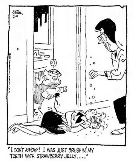 Dennis The Menace By Hank Ketcham Dennis The Menace Cartoon Dennis The Menace Comic Strips