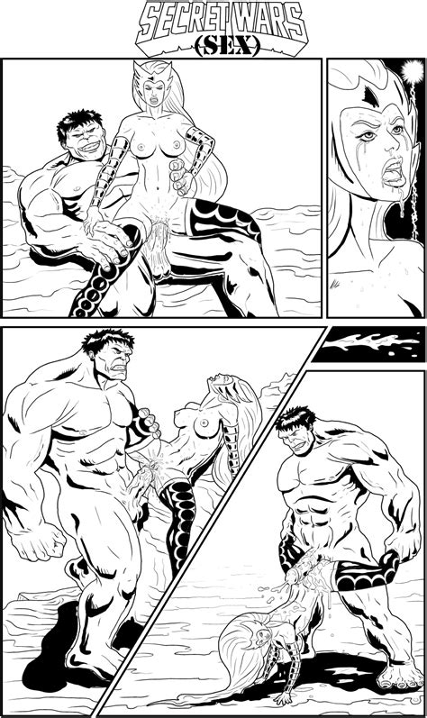 Amora The Enchantress And The Incredible Hulk Page By Theamphioxus Hentai Foundry