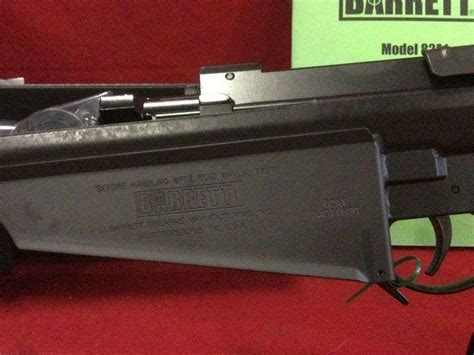 Barrett M82A1 50 Cal with Scope & Hard Case - Sherwood Auctions