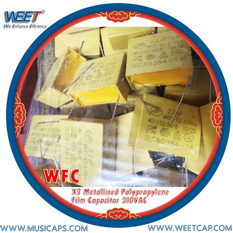 Weet Wfc X Metallized Polypropylene Film Capacitor Vac Wee