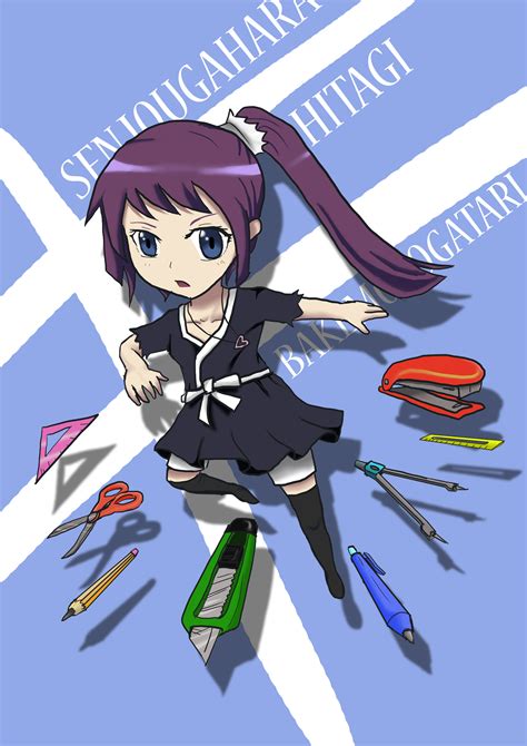 Chibi Senjougahara Hitagi By Alienzai On Deviantart