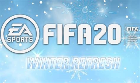 Fifa Winter Upgrades When Is The Ratings Refresh Release Date Fut