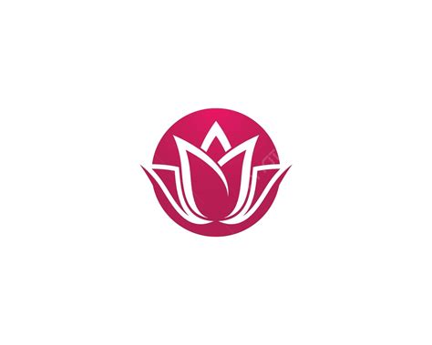 Loto Símbolo Vector Icono Rosa Silueta Zen Vector Png Rosado Silueta Zen Png Y Vector Para