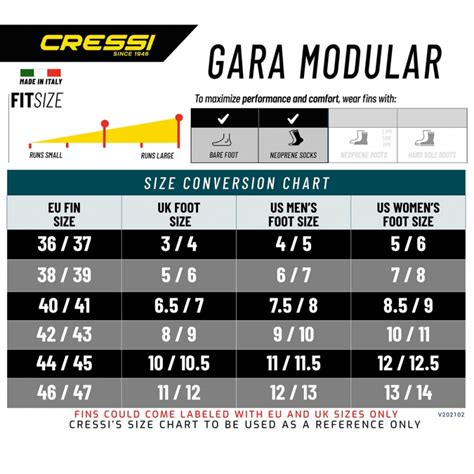 Cressi Gara Modular Impulse Flosse Apnoeflosse