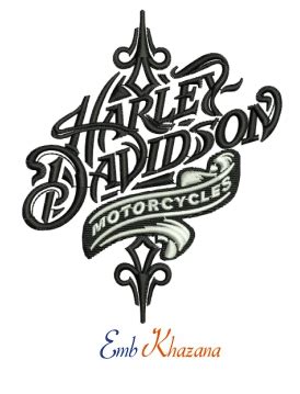 Buy Harley Davidson Embroidery Dst Pes File Online In USA