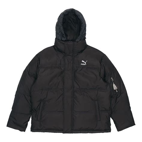 Puma Classics Padded Jacket Black 534973 01 Kicks Crew