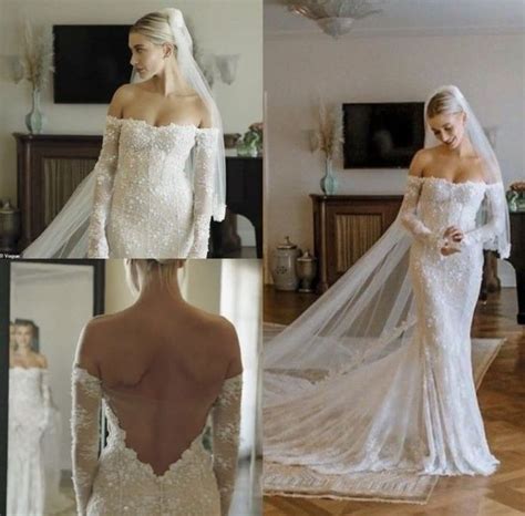 Hailey And Justin Bieber Wedding Fancy Wedding Dresses Dream Wedding