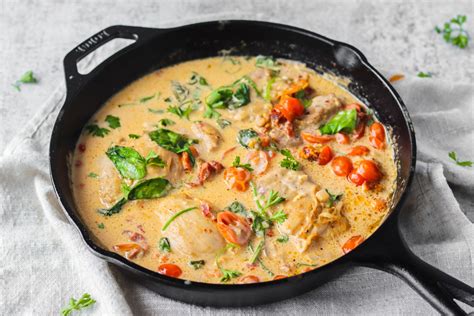 Creamy Tuscan Chicken Keto Everyday Dishes