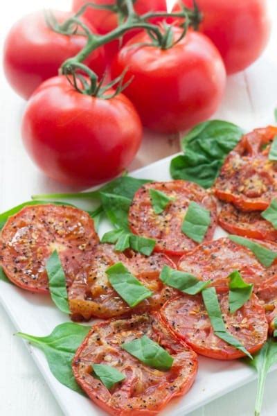 Roasted Tomato Salad Brooklyn Farm Girl