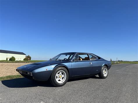 Ferrari Dino Gt Blue Ribot Franco Lembo Automobilia