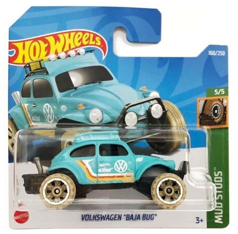 Базовая машинка Hot Wheels VOLKSWAGEN BAJA BUG голубая Хот Вилс Mattel арт HCW