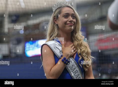 St Petersburg FL USA Lauren Nielsen Miss Sarasota County Sings