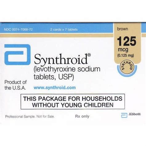 Synthroid Levothyroxine Thyroid Medicine At Best Price In Thane