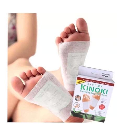 SKW Original Kinoki Cleansing Detox Foot Pads 5 Pair Per Box Total