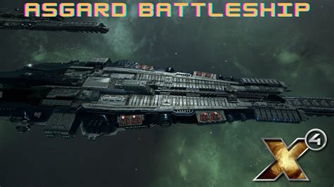 X Cradle Of Humanity Terran Battleship Asgard Youtube