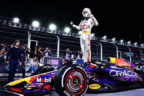 Max Verstappen Checo P Rez Y Red Bull Celebran En El Gp De Las Vegas De F