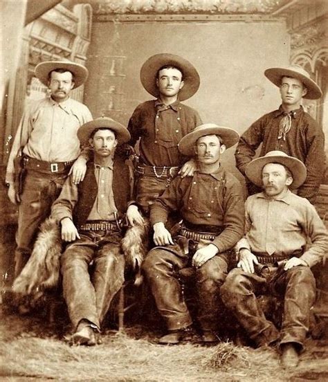 Group Of Cowboys From The 1800s Ebay Wild West Cowboys Old West