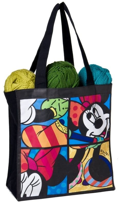 Romero Britto Minnie Mouse Tote Bag Women S At Mighty Ape NZ