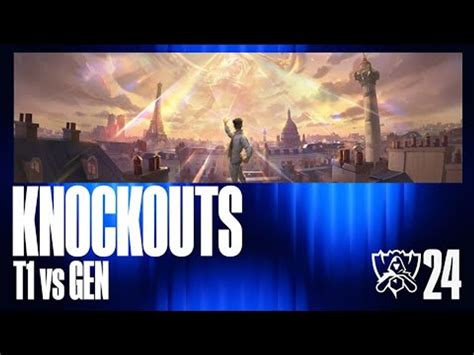 T1 Vs GEN Game 2 Semifinals Day 02 2024 Worlds T1 Vs Gen G